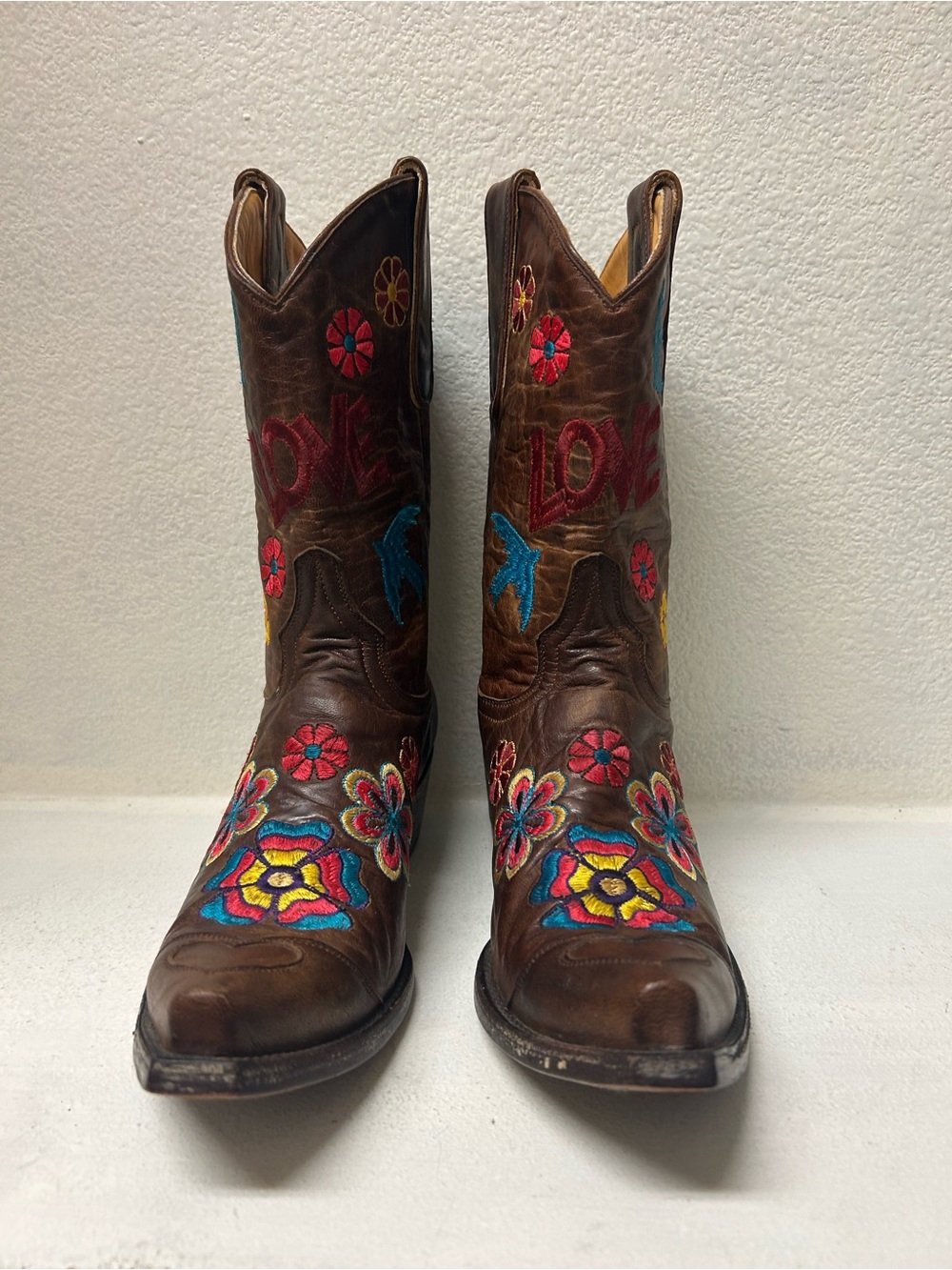 Old Gringp Chercruda Brown Boot 7B